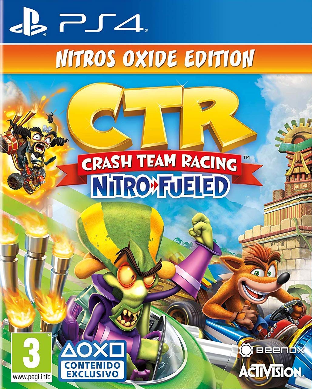 Crash Team Racing Nitro Fueled EdicióN Nitros Oxide Crash Team Racing Nitro Fueled EdicióN Nitros Oxide